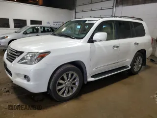 2011 Lexus LX 570 with VIN JTJHY7AX4B4073980, listed as a Copart auction lot 48960425 with 201,143 mi miles and Clean Title. Bid and sale history available at DreamBid. Image 1.