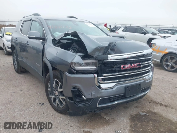 2021 GMC Acadia SLE with VIN 1GKKNKLS0MZ103718, listed as a IAAI auction lot 41511173 with 51,047 mi miles and . Bid and sale history available at DreamBid. Image 6.