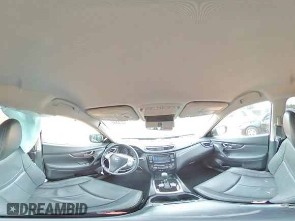2016 Nissan Rogue SV with VIN JN8AT2MT5GW020414, listed as a Copart auction lot 52334525 with 91,969 mi miles and Salvage Title. Bid and sale history available at carsss.com. Image 13.