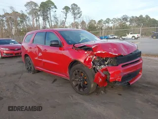 2020 Dodge Durango GT with VIN 1C4RDHDG4LC162735, listed as a IAAI auction lot 41469823 with 166,991 mi miles and . Bid and sale history available at DreamBid. Image 1.