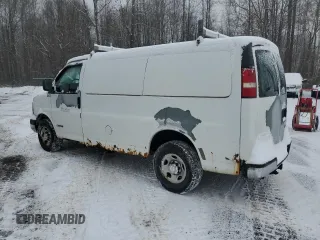 2004 Chevrolet Express Cargo with VIN 1GCHG35U341136344, listed as a Copart auction lot 42005825 with 60,337 mi miles and Clean Title. Bid and sale history available at DreamBid. Image 2.