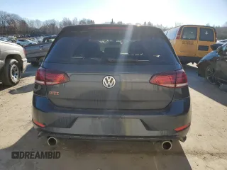 2019 Volkswagen Golf GTI S with VIN 3VW5T7AU8KM025409, listed as a Copart auction lot 41352454 with 0 mi miles. Bid and sale history available at carsss.com. Image 6.