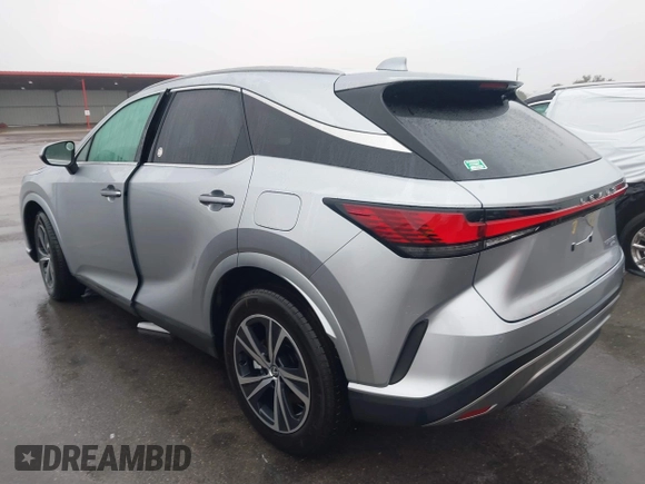 2025 Lexus RX with VIN 2T2BBMCA2SC070392, listed as a IAAI auction lot 41514944 with 1,813 mi miles. Bid and sale history available at carsss.com. Image 3.