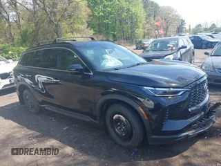2025 Infiniti QX60 Luxe с VIN 5N1AL1FS8SC351486, выставлен на аукционе IAAI как лот 42142372 с пробегом 2 249 миль миль и . История ставок и продаж доступна на DreamBid. Изображение 14.
