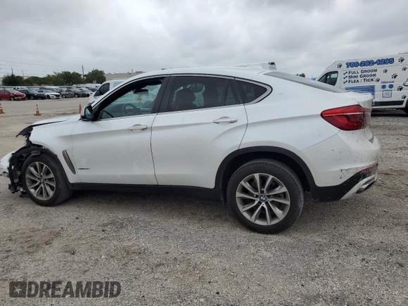 2018 BMW X6 sDrive35i with VIN 5UXKU0C5XJ0G80559, listed as a Copart auction lot 79767994 with 68,731 mi miles and Salvage Title. Bid and sale history available at carsss.com. Image 2.