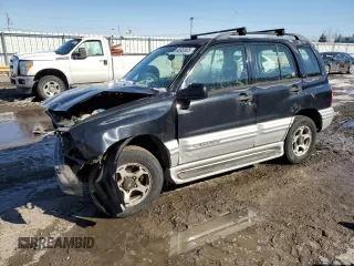 2001 Chevrolet Tracker LT z VIN 2CNBJ634316922144, wystawiony jako Copart lot #46362925 z przebiegiem Nie podano mil oraz Szkoda całkowita • Salvage title. Historia ofert i sprzedaży dostępna na DreamBid. Obrazek 1.