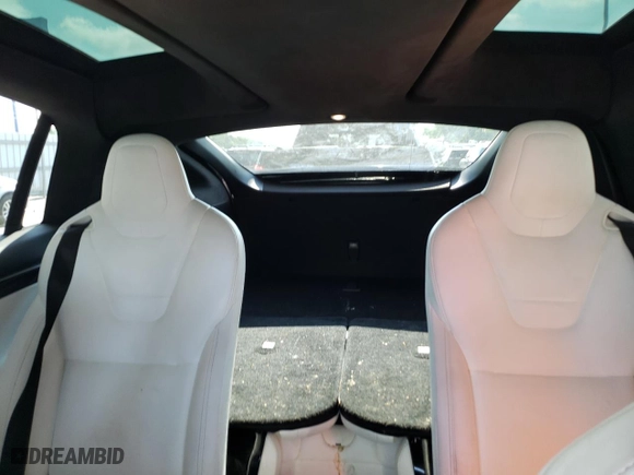 2017 Tesla Model X P100D with VIN 5YJXCBE49HF039938, listed as a Copart auction lot 62788164 with NaN miles and Salvage Title. Bid and sale history available at carsss.com. Image 10.