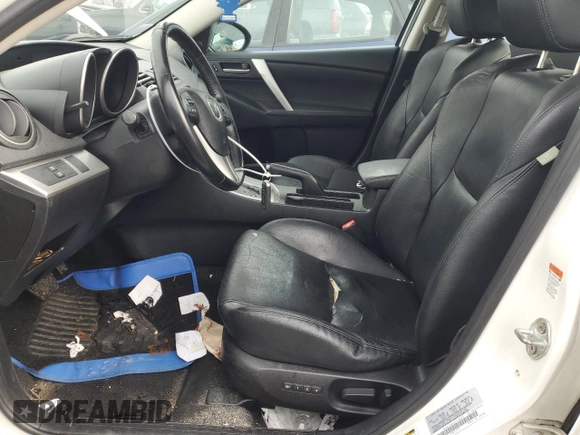 2010 Mazda 3 S Grand Touring with VIN JM1BL1S63A1150039, listed as a Copart auction lot 85207464 with 111,620 mi miles and Salvage Title. Bid and sale history available at DreamBid. Image 7.