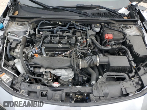 2024 Acura Integra with VIN 19UDE4H23RA013706, listed as a Copart auction lot 50566895 with 20,770 mi miles and Salvage Title. Bid and sale history available at carsss.com. Image 12.