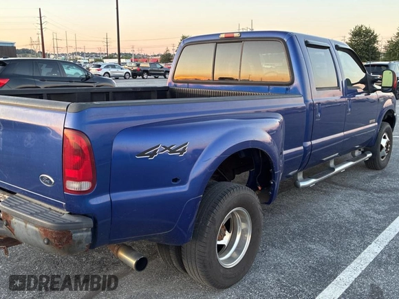 2003 Ford F-350 XL with VIN 1FTWW33P23EC02154, listed as a Copart auction lot 63713235 with 260,340 mi miles and Clean title. Bid and sale history available at DreamBid. Image 4.