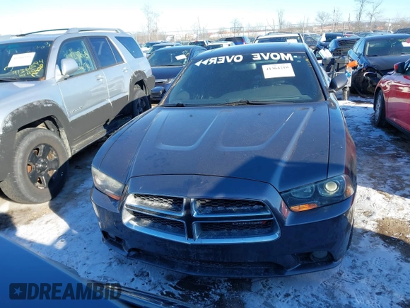 2013 Dodge Charger RT Plus with VIN 2C3CDXDT7DH558898, listed as a IAAI auction lot 41364210 with 144,351 mi miles. Bid and sale history available at carsss.com. Image 12.