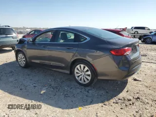 2015 Chrysler 200 LX z VIN 1C3CCCFBXFN610082, wystawiony jako Copart lot #53968855 z przebiegiem 116 395 mil mil oraz Czysty tytuł • Clean title. Historia ofert i sprzedaży dostępna na DreamBid. Obrazek 2.