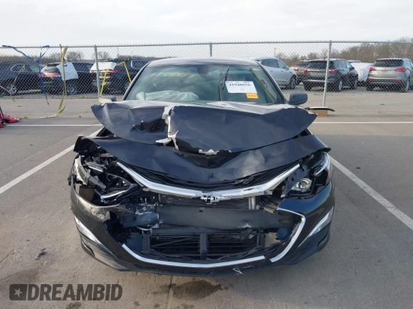2022 Chevrolet Malibu LS with VIN 1G1ZB5ST1NF167678, listed as a IAAI auction lot 41948656 with 23,974 mi miles and . Bid and sale history available at DreamBid. Image 12.