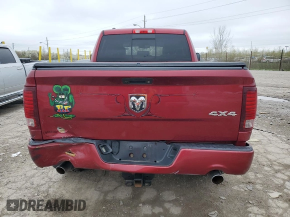 2014 Ram 1500 Sport с VIN 1C6RR7HTXES373697, выставлен на аукционе Copart как лот 51261255 с пробегом 116 047 миль миль и Списание • Salvage title. История ставок и продаж доступна на DreamBid. Изображение 6.