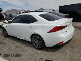 2017 Lexus IS 350 with VIN JTHBE1D27H5030024, listed as a Copart auction lot 49303625 with 81,207 mi miles and Salvage Title. Bid and sale history available at DreamBid. Image 2.