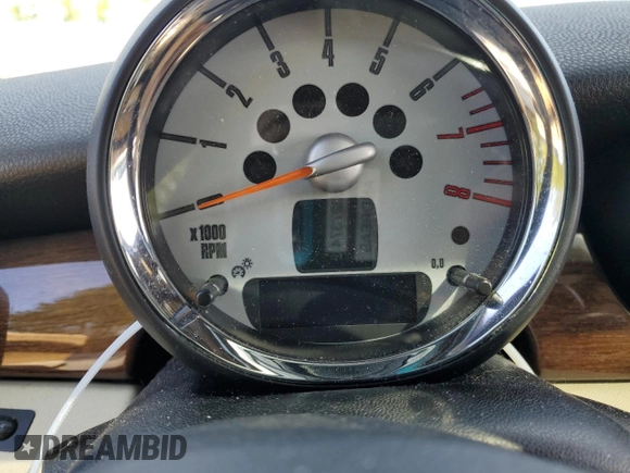 2008 MINI Hardtop S with VIN WMWMF73578TT92837, listed as a Copart auction lot 54812715 with Not provided miles and Salvage title. Bid and sale history available at DreamBid. Image 9.