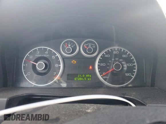 2006 Ford Fusion SE with VIN 3FAFP07Z96R184508, listed as a Copart auction lot 50187045 with 87,384 mi miles and Clean Title. Bid and sale history available at DreamBid. Image 9.