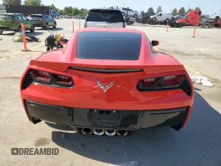 2015 Chevrolet Corvette 1LT with VIN 1G1YA2D78F5115503, listed as a Copart auction lot 74115974 with 49,822 mi miles and Clean Title. Bid and sale history available at carsss.com. Image 6.