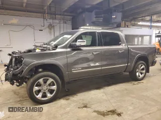 2022 Ram 1500 Limited with VIN 1C6SRFHMXNN189623, listed as a Copart auction lot 86358474 with 29,983 mi miles and Salvage title. Bid and sale history available at DreamBid. Image 1.