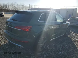 2021 Audi Q5 Premium Plus with VIN WA1E2AFYXM2040934, listed as a Copart auction lot 48679085 with 54,132 mi miles and Salvage Title. Bid and sale history available at carsss.com. Image 3.
