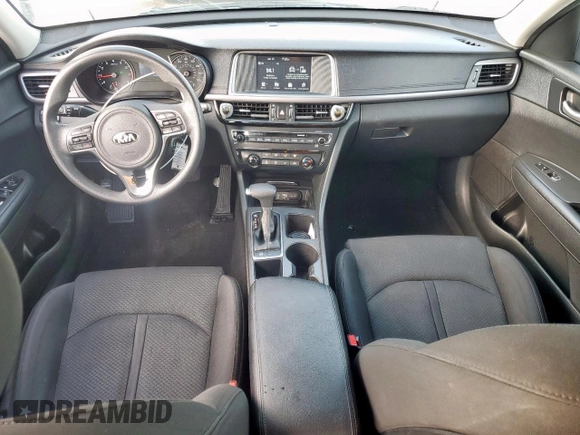 2018 Kia Optima LX with VIN 5XXGT4L37JG180452, listed as a Copart auction lot 60910515 with 156,068 mi miles and Salvage title. Bid and sale history available at DreamBid. Image 8.