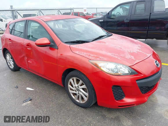 2013 Mazda 3 i Touring with VIN JM1BL1L73D1729401, listed as a IAAI auction lot 42483335 with 127,337 mi miles and . Bid and sale history available at DreamBid. Image 1.
