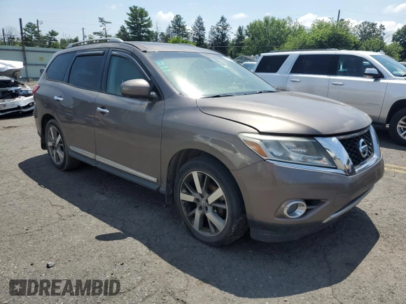 2014 Nissan Pathfinder S with VIN 5N1AR2MM5EC690977, listed as a Copart auction lot 64457765 with 160,717 mi miles and Clean title. Bid and sale history available at DreamBid. Image 4.