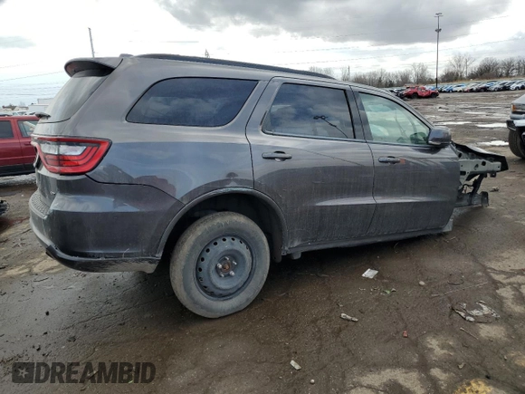 2021 Dodge Durango GT Plus with VIN 1C4RDJDGXMC556149, listed as a Copart auction lot 89070475 with Not provided miles and Non repairable. Bid and sale history available at DreamBid. Image 3.