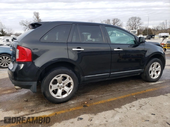 2011 Ford Edge SEL with VIN 2FMDK3JC6BBA00832, listed as a Copart auction lot 44753695 with 222,903 mi miles and Salvage Title. Bid and sale history available at carsss.com. Image 3.
