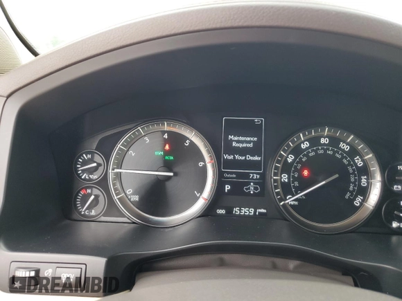 2017 Lexus LX with VIN JTJHY7AX0H4229778, listed as a Copart auction lot 73523494 with 153,591 mi miles and Clean Title. Bid and sale history available at carsss.com. Image 9.