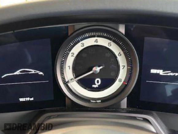 2022 Porsche 911 Carrera with VIN WP0AA2A96NS2061XX, listed as a Copart auction lot 61761515 with 15,219 mi miles and Clean title. Bid and sale history available at DreamBid. Image 8.