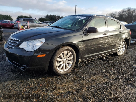 2010 Chrysler Sebring Limited with VIN 1C3CC5FB2AN120496, listed as a Copart auction lot 82131024 with 106,563 mi miles and Salvage Title. Bid and sale history available at carsss.com. Image 1.