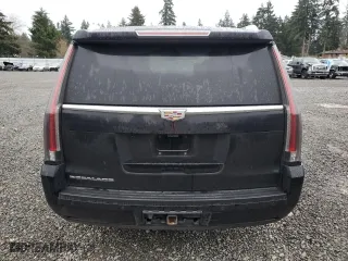 2017 Cadillac Escalade Platinum with VIN 1GYS4DKJ8HR191808, listed as a Copart auction lot 83920484 with 142,706 mi miles and Salvage Title. Bid and sale history available at carsss.com. Image 6.