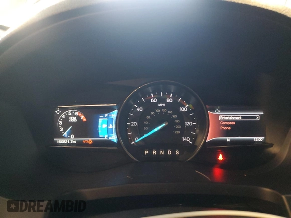 2016 Ford Explorer XLT with VIN 1FM5K7DH1GGC02934, listed as a Copart auction lot 50615055 with 160,821 mi miles and Salvage Title. Bid and sale history available at DreamBid. Image 9.