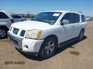 2004 Nissan Armada SE z VIN 5N1AA08A24N727501, wystawiony jako IAAI lot #42032228 z przebiegiem 232 245 mil mil oraz . Historia ofert i sprzedaży dostępna na DreamBid. Obrazek 2.
