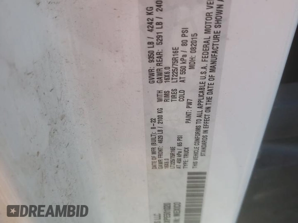 2023 Ram ProMaster Cargo with VIN 3C6MRVJGXPE501020, listed as a Copart auction lot 82050114 with 22,623 mi miles and Salvage Title. Bid and sale history available at DreamBid. Image 14.
