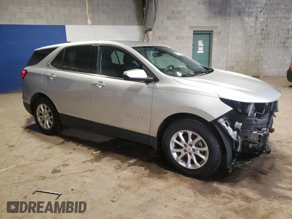 2018 Chevrolet Equinox LT with VIN 3GNAXJEV3JS571574, listed as a Copart auction lot 52391945 with 98,693 mi miles and Salvage Title. Bid and sale history available at carsss.com. Image 4.