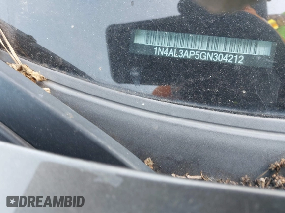 2016 Nissan Altima S z VIN 1N4AL3AP5GN304212, wystawiony jako IAAI lot #42268073 z przebiegiem Nie podano mil oraz . Historia ofert i sprzedaży dostępna na DreamBid. Obrazek 9.