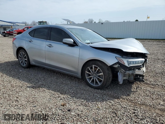 2019 Acura TLX with VIN 19UUB1F30KA010223, listed as a Copart auction lot 54966995 with 82,070 mi miles and Non repairable. Bid and sale history available at DreamBid. Image 4.