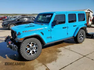 2021 Jeep Wrangler Unlimited Rubicon с VIN 1C4HJXFGXMW608236, выставлен на аукционе Copart как лот 49584925 с пробегом 66 157 миль миль и Чистый • Clean title. История ставок и продаж доступна на DreamBid. Изображение 1.