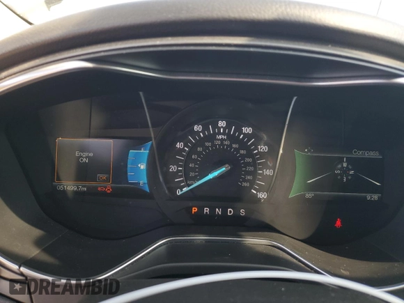 2016 Ford Fusion Titanium with VIN 3FA6P0K98GR144946, listed as a Copart auction lot 60359525 with 51,499 mi miles and Salvage title. Bid and sale history available at DreamBid. Image 9.