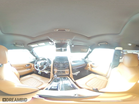 2022 Infiniti QX80 SENSORY with VIN JN8AZ2BD8N9870253, listed as a Copart auction lot 83846274 with 0 mi miles and Salvage Title. Bid and sale history available at carsss.com. Image 14.