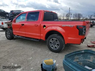 2016 Ford F-150 XLT with VIN 1FTEW1EP2GFB76538, listed as a Copart auction lot 46292615 with 0 mi miles and Salvage Title. Bid and sale history available at carsss.com. Image 2.