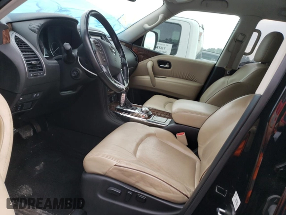 2019 Nissan Armada SV with VIN JN8AY2NC9K9588480, listed as a Copart auction lot 73414754 with 86,430 mi miles and Salvage Title. Bid and sale history available at carsss.com. Image 7.