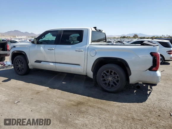 2022 Toyota Tundra 2WD Platinum with VIN 5TFNA5AB1NX011149, listed as a Copart auction lot 69998904 with 44,522 mi miles and Salvage Title. Bid and sale history available at carsss.com. Image 2.