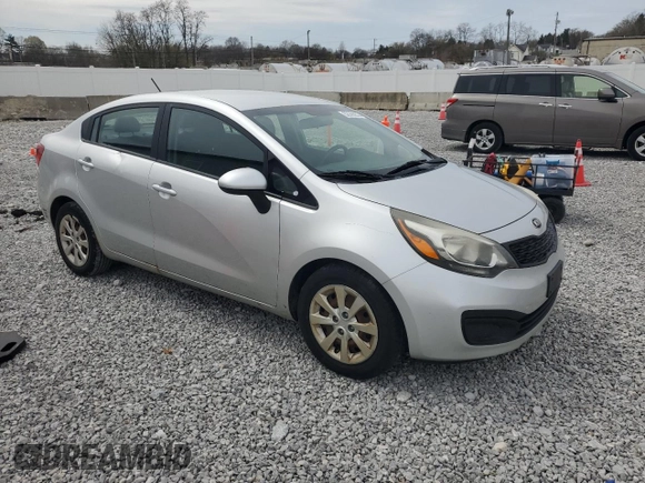 2013 Kia Rio LX with VIN KNADM4A30D6280069, listed as a Copart auction lot 52555955 with 146,748 mi miles and Clean Title. Bid and sale history available at carsss.com. Image 4.