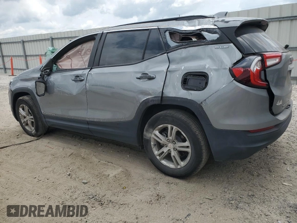 2023 GMC Terrain SLE с VIN 3GKALMEGXPL125985, выставлен на аукционе Copart как лот 57793895 с пробегом 49 669 миль миль и На запчасти • Non repairable. История ставок и продаж доступна на DreamBid. Изображение 2.