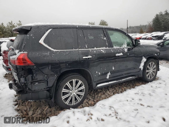 2017 Lexus LX with VIN JTJHY7AXXH4233059, listed as a Copart auction lot 36960094 with 69,214 mi miles and Salvage Title. Bid and sale history available at carsss.com. Image 3.