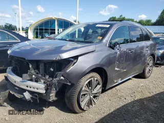2020 Acura MDX Technology with VIN 5J8YD4H50LL016945, listed as a Copart auction lot 61193815 with 82,283 mi miles and Salvage title. Bid and sale history available at DreamBid. Image 1.