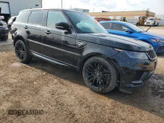 2019 Land Rover Range Rover Sport HSE with VIN SALWR2RK1KA864495, listed as a Copart auction lot 65928424 with 70,245 mi miles and Clean Title. Bid and sale history available at carsss.com. Image 4.